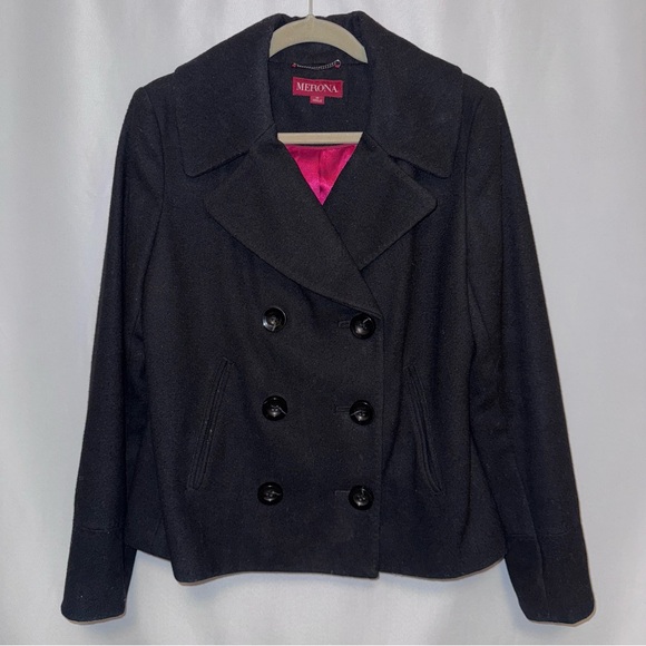 Merona Jackets & Blazers - Black Peacoat from Merona